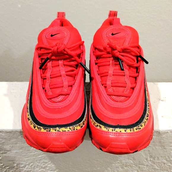 Nike Air Max 97 (exclusive) University Red/๐ mens size 7.5/9 wmns - Picture 2 of 4